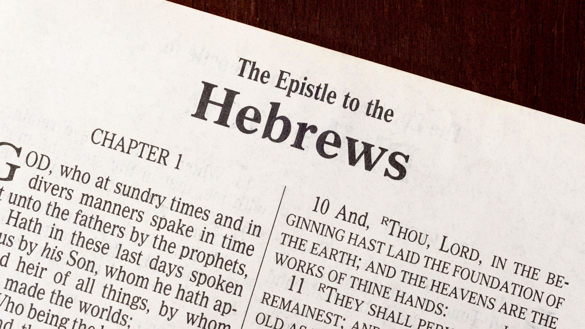 Why Jesus Came and Suffered (Hebrews 2:5-18)