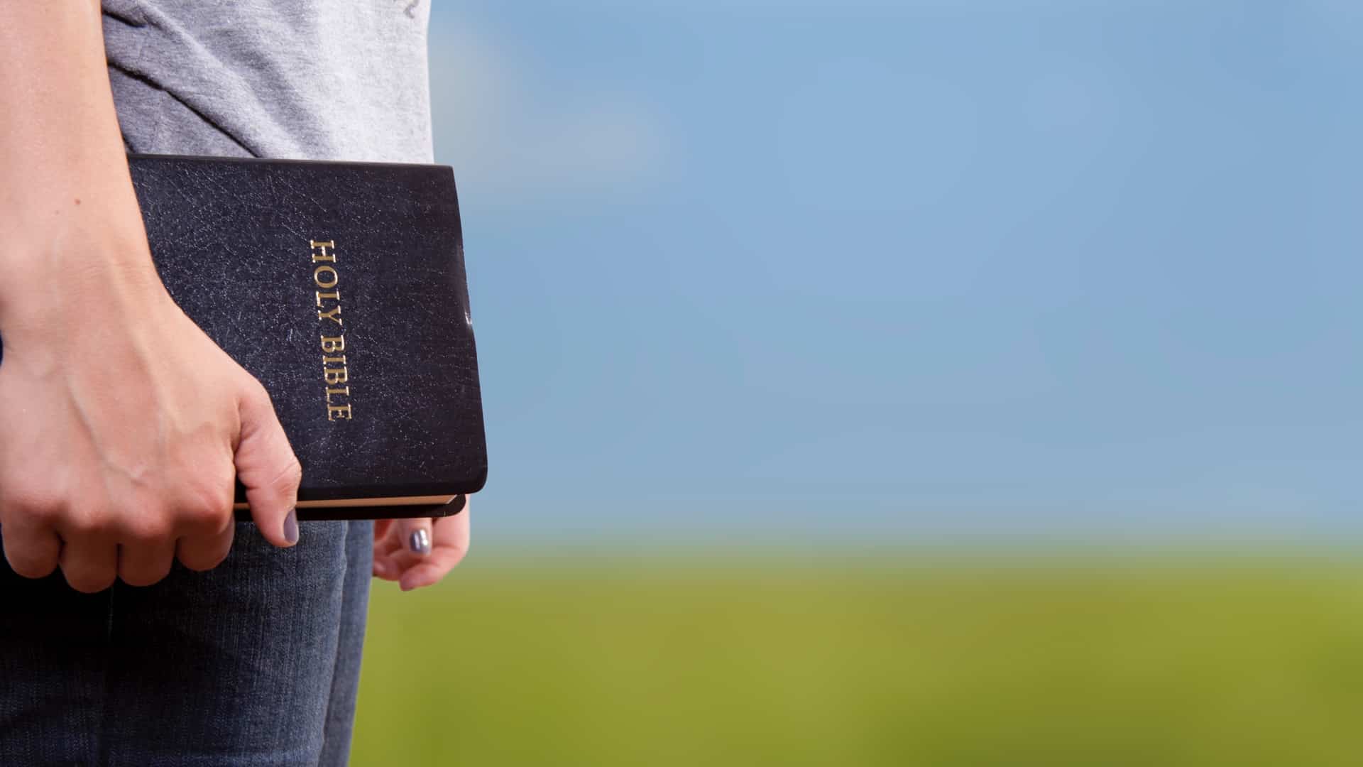 man with Bible