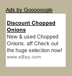 This site brought to you by discount chopped onions